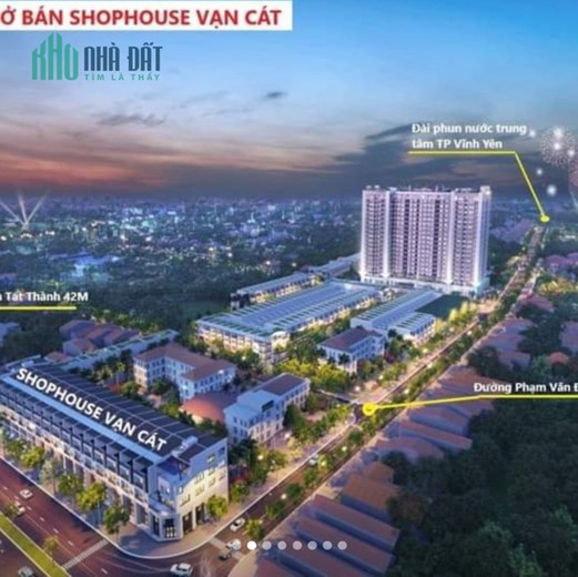 Chỉ hơn 4 tỷ, sở hữu ngay 1 lô 2 mặt tiền trung tâm TP Vĩnh yên