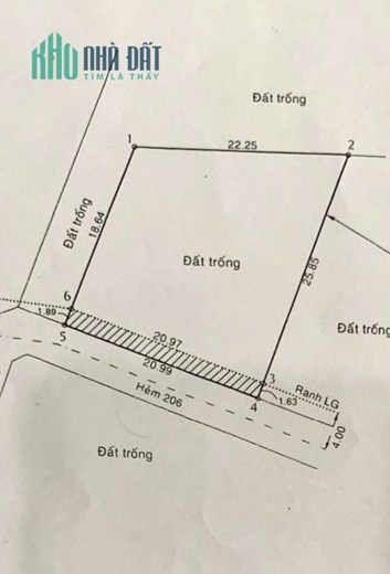 Bán đất 206/ Long Thuận, Phước Long, Tp. Thủ Đức: 21 x 25= 501m2, giá 14,7 tỷ.