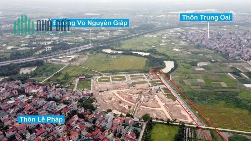 Bán đất đấu giá X7 Lễ Pháp Tiên Dương Đông Anh đường 20m gần công viên Kim Quy