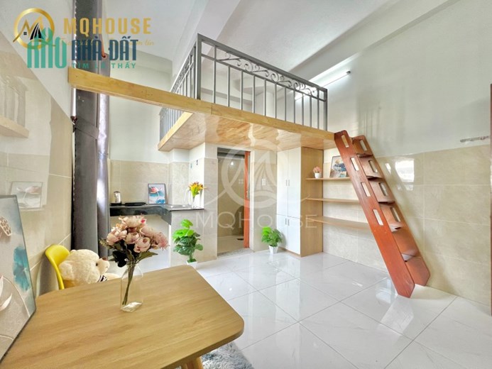 Cho thuê căn hộ Duplex Full NT xinh xắn Đường Âu cơ chỉ 4,5tr/tháng