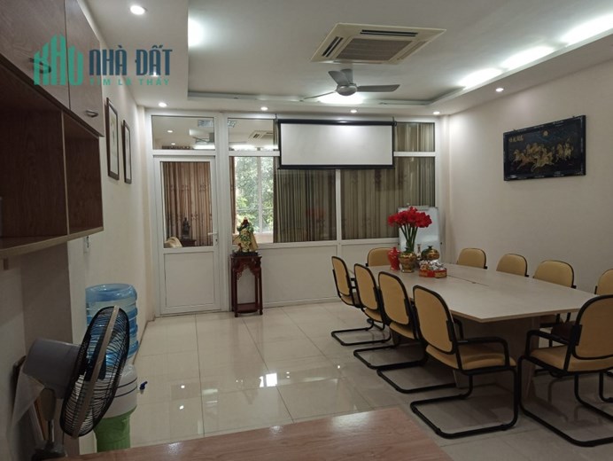 Phân lô, vỉa hè, ô tô tránh, 2 mặt tiền, thang máy, văn phòng 75X7T lõi Ba Đình 18.3 tỷ.