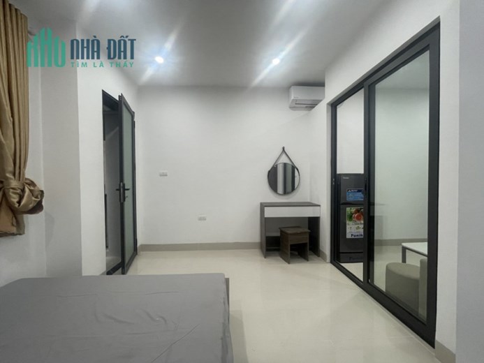 Bán CCMN Hồ Tùng Mậu,120m2x8T,MT=8m,ôtô,42PKK,250 triệu/tháng,25.9 tỷ