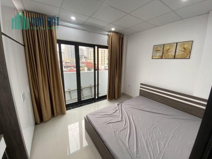 Bán CCMN Hồ Tùng Mậu,120m2x8T,MT=8m,ôtô,42PKK,250 triệu/tháng,25.9 tỷ