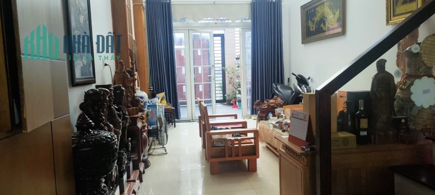 BÁN NHÀ KHU LÀNG HOA GÒ VẤP, HẺM THÔNG RA LÊ VĂN THỌ