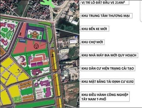 ⭐Chính chủ Bán 2 - 3 lô đất đường QL1A, từ 222 - 357m2 tại Quang Trung, P.Quảng Thịnh, TP.Thanh Hoá;