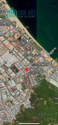 Chính chủ cần bán 01 Lô lk02-23 khu đô thị mipeco- nha trang, 68 tô hiệu, p vĩnh nguyên, tp nha
