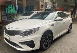 Chính Chủ Bán Xe Kia optima 2.4 GT line 2019 màu trắng ngọc trinh, gia đình sử dụng, còn rất mới
