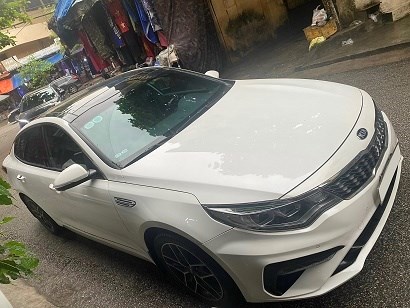 Chính Chủ Bán Xe Kia optima 2.4 GT line 2019 màu trắng ngọc trinh, gia đình sử dụng, còn rất mới