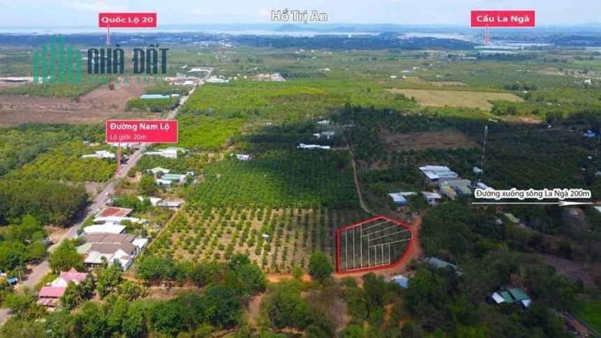 Đất full thổ ngay KCN Định Quán - Đồng Nai, 600tr/ SHR
