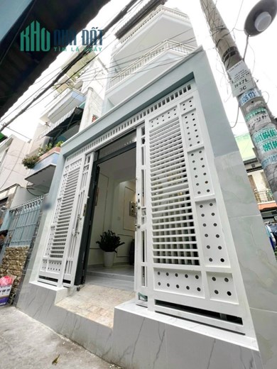 Nhà mới 4 tầng căn góc Hưng Phú P9Q8 Giá 4,35 tỷ TL