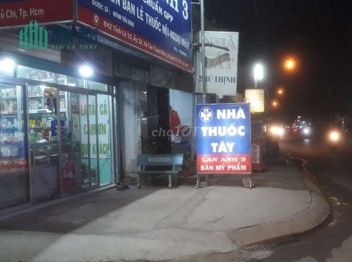 Sang Nhượng Nhà Thuốc Tây 2 Mặt Tiền Đẹp 50m2