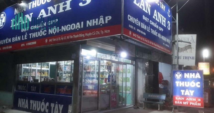 Sang Nhượng Nhà Thuốc Tây 2 Mặt Tiền Đẹp 50m2