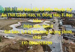 CHÍNH CHỦ Bán Cắt Lỗ Nền Thuộc Dự Án TNR Gành Hào, H. Đông Hải, T. Bạc Liêu