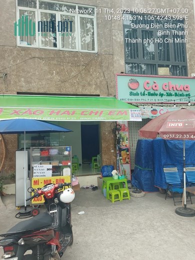 SANG NHƯỢNG MẶT BẰNG Địa chỉ: Mặt bằng 486D Điện Biên Phủ, Phường 21 Bình Thạnh, Hồ Chí Minh