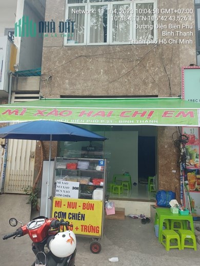 SANG NHƯỢNG MẶT BẰNG Địa chỉ: Mặt bằng 486D Điện Biên Phủ, Phường 21 Bình Thạnh, Hồ Chí Minh