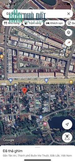 Bán lô Đất hẻm 246 Đường Nguyễn Chí Thanh, Phường Tân An, Thành phố Buôn Ma Thuột, Đắk Lắk