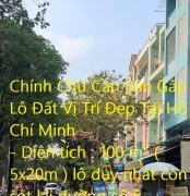 Chính Chủ Cần Bán Gấp Lô Đất Vị Trí Đẹp Tại Hồ Chí Minh