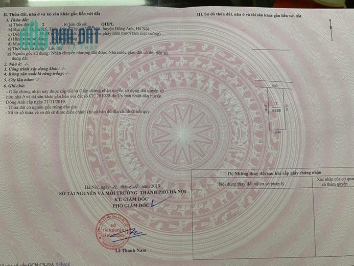 Bán đất đấu giá X5 Đông Tây Vân Nội Đông Anh đường 25m kinh doanh