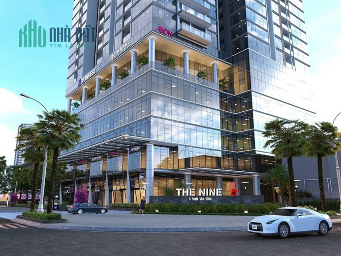 Căn Hộ Chung Cư Cao Cấp, Tặng Toàn Bộ Nội Thất, Cực Đẹp, The Nine số 9 Phạm Văn Đồng, 91.5m², 5 tỷ9