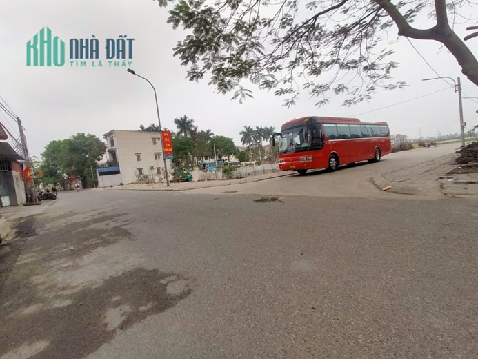 BÁN LÔ GÓC MẶT ĐƯỜNG 40M ĐẤT ĐẤU GIÁ X5 TRUNG OAI TIÊN DƯƠNG ĐÔNG ANH KINH DOANH LUÔN