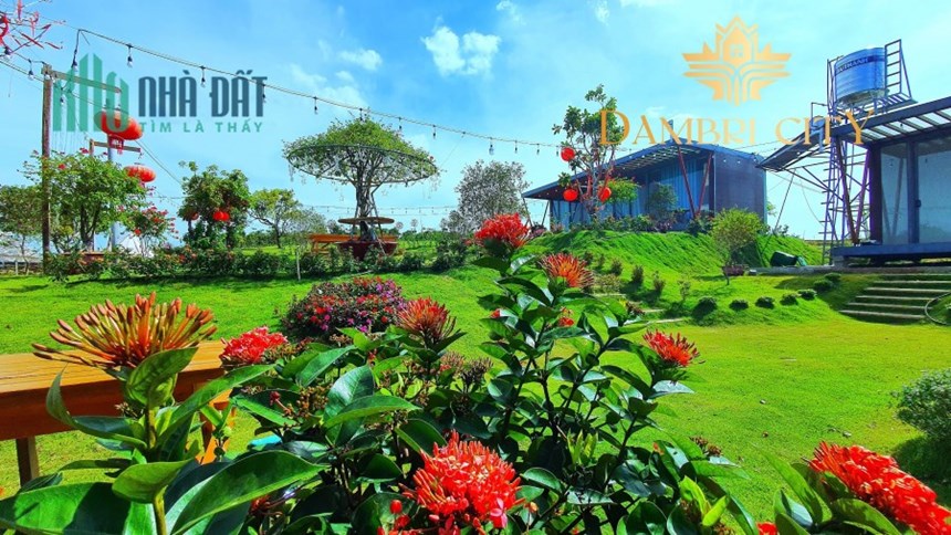 Mua đất tặng nhà homestay ngay khu nghỉ dưỡng Dambri - Bảo Lộc, Sổ sẵn