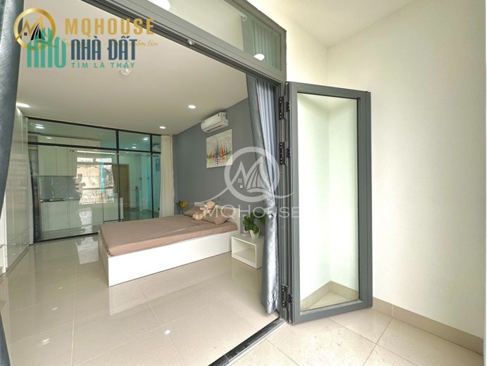 CHO THUÊ CĂN HỘ BANCOL RỘNG 50M2 FULL NỘI THẤT ĐƯỜNG LÊ VĂN SỸ