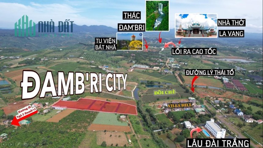 810 triệu sở hữu căn nhà khu nghĩ dưỡng Bảo Lộc Kinh doanh ngay