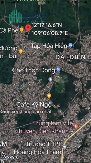 Cần bán nhanh lô đất 2 mặt tiền thôn Trung 3 xã Diên Điền giá 850tr