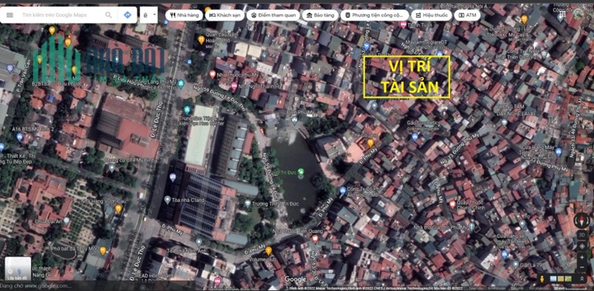 Đấu giá nhà đất ngõ 63 Lê Đúc Thọ, 156m2, MT 12.5m đường trước nhà 3m, miễn TG