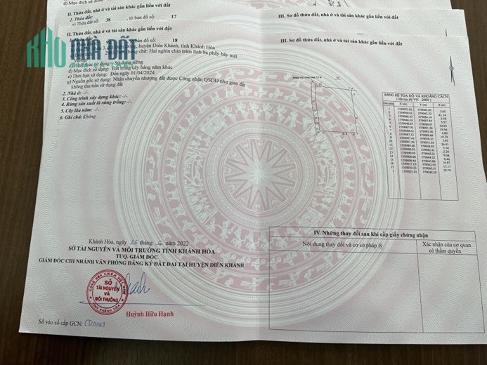 CHÍNH CHỦ BÁN 3 LÔ ĐẤT SỔ HỒNG RIÊNG GIÁ RẺ MT TRUNG TÂM DIÊN ĐỒNG