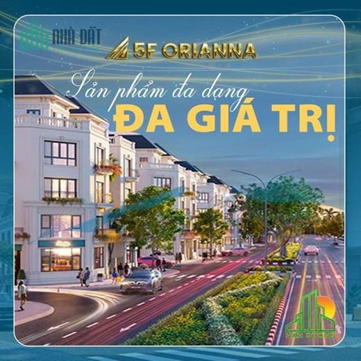 PHƯƠNG TRƯỜNG AN 6 - KHU ĐÔ THỊ 5F ORIANNA - MỘT KẾT NỐI NGÀN TIỆN ÍCH - NGAY KCN TÂN BÌNH CỔNG