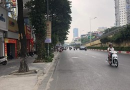BÁN ĐẤT MẶT PHỐ CẦU GIẤY MẢNH ĐẤT VÀNG 980M /1250M ,