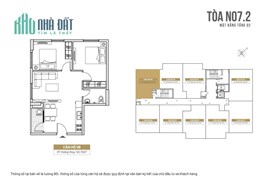 Bán căn chung cư 53m2 giá 1,64 tỷ dọn vào ở ngay.