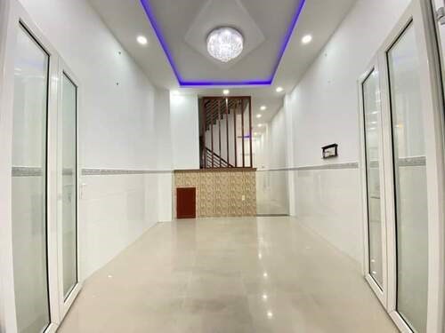 NHÀ MỚI 3 TẦNG, HUỲNH TẤT PHÁT, NHÀ BÈ, ĐƯỜNG 8M, XE HƠI ĐẬU CỬA, 4.22x12, GIÁ 5.5 TỶ