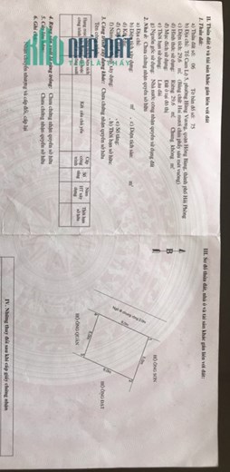 NHÀ BÁN CHÍNH CHỦ Tại Tổ Cam Lộ 5, Phường Hùng Vương, Quận Hồng Bàng - TP Hải Phòng