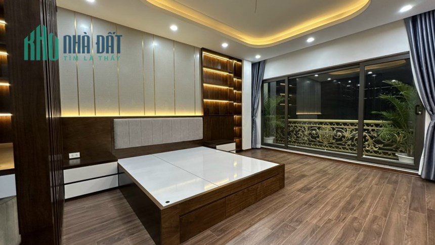 BÁN NHÀ TRẦN ĐIỀN- 5M RA Ô TÔ TẢI TRÁNH ĐỖ 24/7- VỪA Ở VỪA KD ONLINE- 6 TẦNG THANG MÁY-TIỆN ÍCH