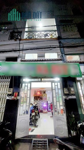 QUỐC LỘ 1A 21M2 4 TẦNG ĐƯỜNG XE TẢI THÔNG CHỈ 1TỶ990tr - CĂN DUY NHẤT