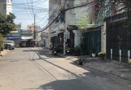 MẶT TIỀN ĐỖ CÔNG TƯỜNG-TÂN PHÚ - 93 M2 - 4 TẦNG BTCT - SÂN THƯỢNG TRƯỚC SAU-