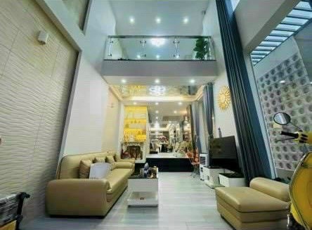Cần cho thuê nhà Hẻm 80 Nguyễn Trãi,DT Đất 100m2, 1 trệt 3 lầu, 6PN