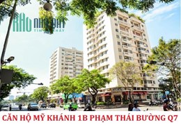 Bán căn hộ Mỹ Khánh 1B Phạm Thái Bường góc gà rán Texas Chicken Phú Mỹ Hưng