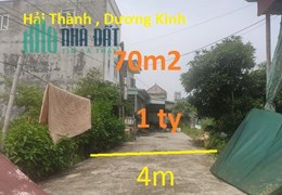 71m2 đường 4m Hải Thành 2, Dương Kinh, Hải Phòng. Chỉ 1 tỷ