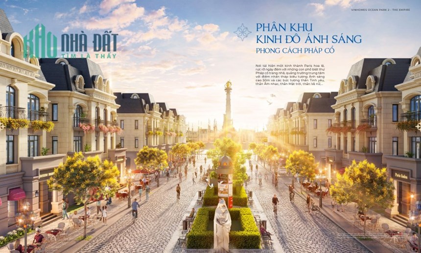 Mở bán Liền Lề Biệt Thự Vinhomes Ocean Park 2 The Empire