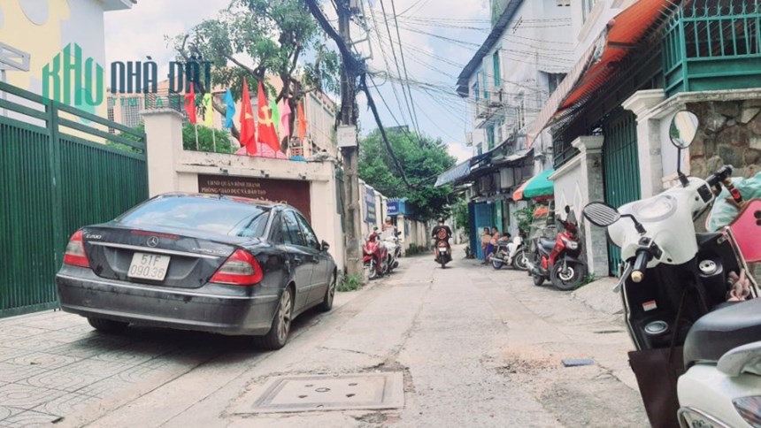Bán nhà hẻm xe hơi Nơ Trang Long, Q. Bình Thạnh, 62m2, 4 tầng, Lô góc Giá rẻ