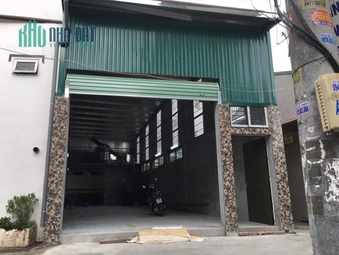 Cho thuê nhà làm kho xưởng ở xã Liên Ninh, Thanh Trì, Hà Nội