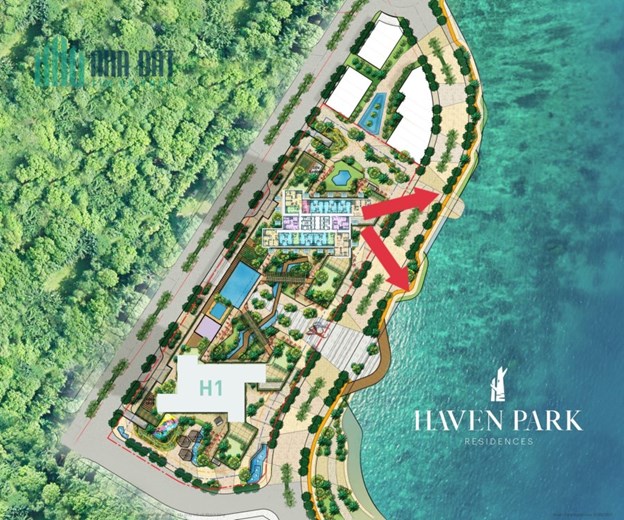 Chính chủ bán căn hộ số 16 tầng Trung, toà H2 Haven Park Ecopark view Biệt thự đảo và hướng thẳng