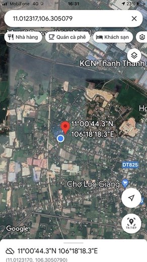 Chính Chủ Cần Bán Đất Vị Trí Đẹp Tại Đường Lộc Thạnh 9 - Xã Lộc Giang - Đức Hòa