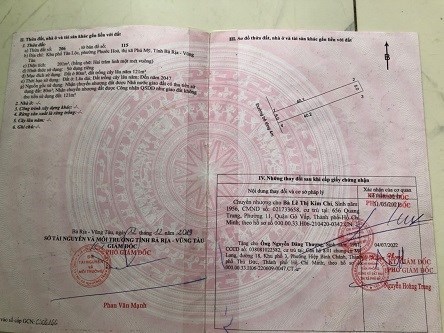 Chính chủ cần bán hoặc cho thuê nhanh nhà 1 trệt khu vực thị xã Phú Mỹ, Bà Rịa – Vũng Tàu