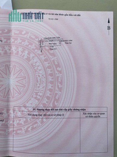 BÁN ĐẤT SỔ RIÊNG TRUNG TÂM LÁI THIÊU - GIÁ 2,2 TỶ CÔNG CHỨNG NGAY