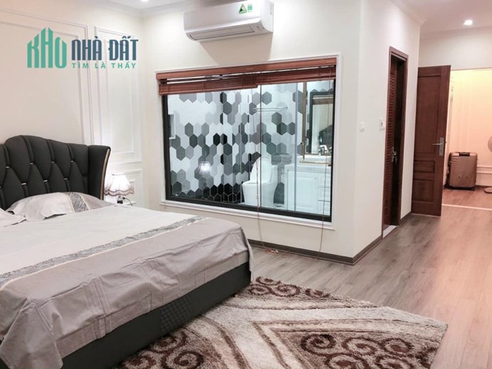 NHÀ ĐẸP LONG BIÊN 55M2 6 TẦNG MT 5M GARA Ô TÔ KD 7.5TỶ