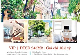 [HIẾM ] BIỆT THỰ VIP  DTSD  GẦN 250m²  Giá CHỈ 16.5 tỷ,  ngay GIGAMALL Phường Hiệp Bình Chánh, Tp